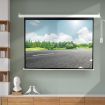 125" Projector Screen Electric Motorised Projection Retractable 3D Home Cinema