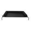 PaWz Elevated Pet Bed Dog Puppy Cat Trampoline Hammock Raised Heavy Duty Black L