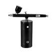 Airbrush Kit Compressor Cordless Dual Action USB Portable Spray Paint System Set