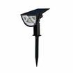 Solar Powered Lawn Lamp IP65 Waterproof Ground Light 120 Degree Rotation Garden Lamp Plug-in Street Light