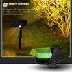 Solar Powered Lawn Lamp IP65 Waterproof Ground Light 120 Degree Rotation Garden Lamp Plug-in Street Light