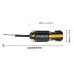 Car Supplies 8 in 1 Screwdriver with LED Flashlight Multifunctional Portable Car Outdoor Tools Home Accessory