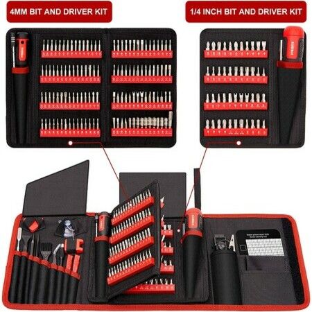 Precision Screwdriver Set 190-Piece for Computer, iPhone, Laptop, PC, Cell Phone, PS4, Xbox, Nintendo