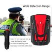 Radar Detector for Cars, Long-Distance Remote Warning, Voice Prompt, Stay Away from Traffic Tickets (Red)