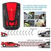 Radar Detector for Cars, Long-Distance Remote Warning, Voice Prompt, Stay Away from Traffic Tickets (Red)