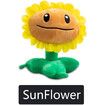 Gargantua Plants VS Zombies Plush Stuffed Soft Doll Sunflower