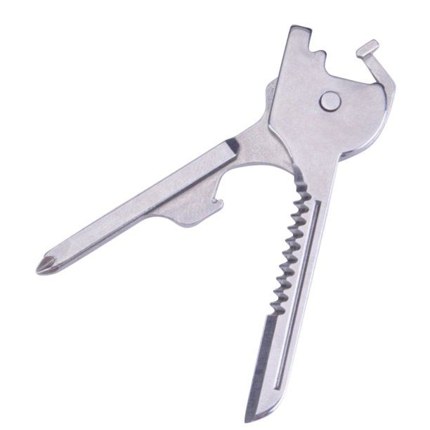 Multi Tool 6 in 1 Swiss Tech Multifunction Bottle Opener Keyring Screwdriver