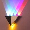 5W Triangle Shape Wall Light Led Modern Sconce Spotlight Lighting for Home Theater Studio Restaurant Hotel Decor Lighting