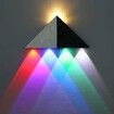 5W Triangle Shape Wall Light Led Modern Sconce Spotlight Lighting for Home Theater Studio Restaurant Hotel Decor Lighting