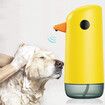 Automatic Foaming Soap Dispenser Yellow Duck Cartoon Touchless Infrared Sensor Battery Powered