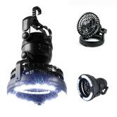 Portable LED Camping Lantern with Ceiling Fan,Hurricane Emergency Survival Kit