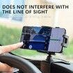 Car Phone Holder Free Rotation Non-slip Dashboard Stands GPS Navigation Card Parking With Invisible Mobile Phone Brac