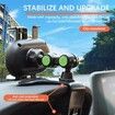 Car Phone Holder Free Rotation Non-slip Dashboard Stands GPS Navigation Card Parking With Invisible Mobile Phone Brac