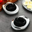 Stainless Steel Egg Slicer with 3 Cutting Styles