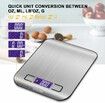 Digital Kitchen Scales, Professional Electronic Scales with LCD Display, Incredible Precision up to 1g