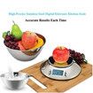 Household stainless steel kitchen scale 5kg with bowl electronic scale
