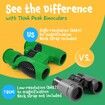 Binoculars for Kids Learning Nature Exploration Toys for 4+ Year Old Girls and Boys Col.Green