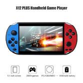 Handheld PSP Game Console, X12 Plus 5.1 8GB Integrated Video Game Player Retro Dual Joystick Game Arcade