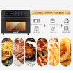 Maxkon 22L Air Fryer Oven Toaster 13-in-1 Electric Stove Kitchen Appliance Black