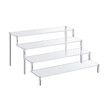 4 Tier Cupcake Stand Cake Display Holder Acrylic Bakery Dessert Pastry Rack Wedding Party 5mm Thick