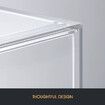 2 Tier Cupcake Cake Display Case Cabinet Stand Bakery Pastry Donuts Holder 5mm Thick Transparent