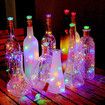 6PCS LED Wine Bottle Light String Fairy Night Light Cork Wire Lamp DIY Decor