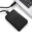 2.5 Inch SATA to USB 3.0 Tool-free External Hard Drive Enclosure (Black)