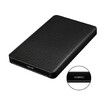 2.5 Inch SATA to USB 3.0 Tool-free External Hard Drive Enclosure (Black)