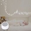 White noise machine white noise baby sound machine with 7 color 24 night light sounds anxiety relief