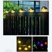 2 Pcs Solar Outdoor Wall Lamp, Solar Panel Waterproof Lighting for Deck, Fence, Patio, Staircase, Landscape