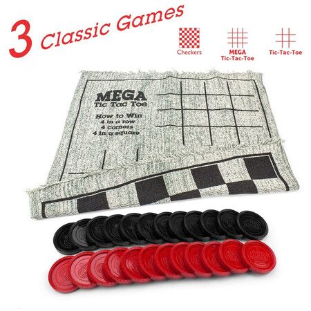 Checkers board chess blanket multifunctional outing play Checkers board chess blanket multifunctional outing play