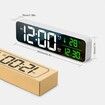 USB LED 3D Music Dual Alarm Clock Thermometer Temperature Date HD Display Electronic Desktop Digital Table Lamp Night Lantern
