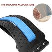 Back Massager Equipment Massage Tools Magic Stretch Sports Lumbar Support Relax Spine Pain Relief