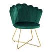 Luxsuite Lounge Chair Dining Velvet Armchair Single Sofa Accent Modern Furniture Green