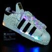 Adidas Originals Superstar Sneaker with Lighting Kit Compatible with 10282 Building Blocks