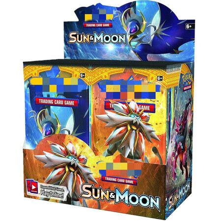 Sword and Shield Evolving Skies Booster Display Box – 36 Packs of 9 Cards – Trading Card Games – Sun Moon
