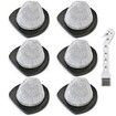 6 Pack 2033 Vacuum Filter Replacement Compatible with Bissell Featherweight Stick Lightweight Bagless Vacuum 2033, 20331, 20333, 20336, 20339, 2033M