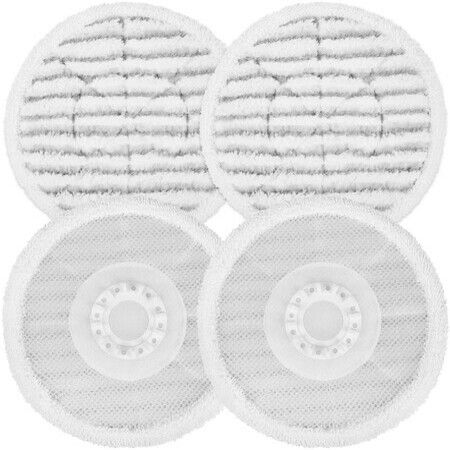 Replacement Steam Mop Pads for Shark Steam Mop S7000 Series S7000AMZ S7001 S7001TGT, for Model XKITP7000 (4pcs)