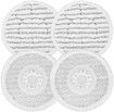 Replacement Steam Mop Pads for Shark S7000 Series Washable Mop Accessories S7000AMZ S7001 S7001TGT Model XKITP7000 4pcs