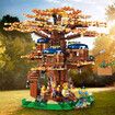 1013pcs All Seasons Treehouse City Building Blocks Creator Tree House Room