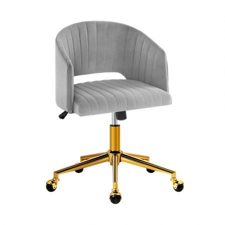 fabric desk chairs with wheels