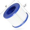 Spa Pool Filter Replacement Cartridge, Inflatable Bathtub Filter Accessories, 4" x 4" x 8" (1 PCS)