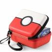Pokemon Card Holder Large Capacity TCG Card Storage Bag With Lanyard Multi Purpose Carrying Case Gift