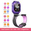 Kids Smart Watch LBS Position Baby Smart Watch Dual Cameras SOS Phone Col.Purple