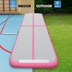 AirTrack Inflatable Air Track Gymnastics Tumbling Floor Mat with Electric Pump Pink 3x1x0.1m