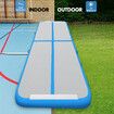 AirTrack Inflatable Air Track Tumbling Floor Gymnastics Mat with Electric Pump Blue 3x1x0.1m