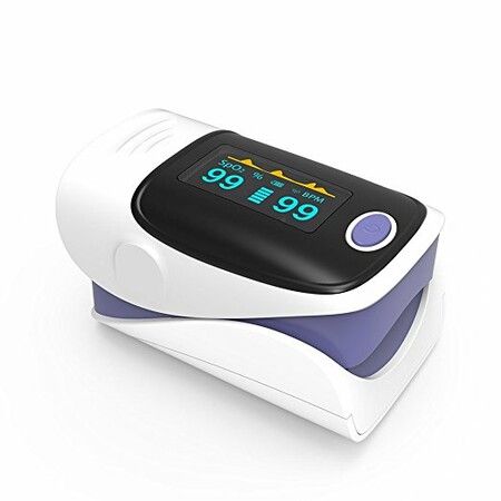 Fingertip Pulse Oximeter, Blood Oxygen Saturation Monitoring
