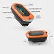 Rechargeable Pulse Oximeters Blood Saturation with OLED Display for Outdoor Sports Fitness Aviation Col.Orange