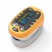 Fingertip Oled Kids Pulse Oximeter Pediatric SpO2 Blood Oxygen Saturation Monitor Col.Yellow Tiger