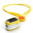 Fingertip Oled Kids Pulse Oximeter Pediatric SpO2 Blood Oxygen Saturation Monitor Col.Yellow Bird